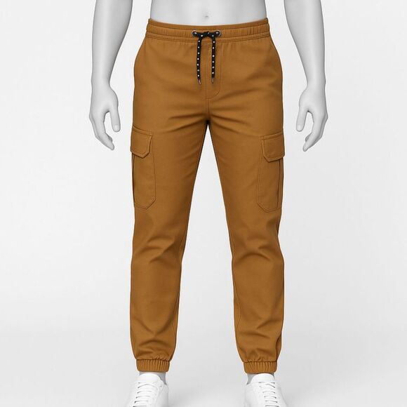 RGSTR Mens X Large Tan Joggers - Picture 1 of 8